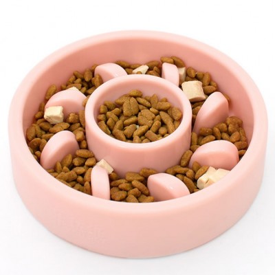 Colorful Plastic Robust Dog Cat Feeding Bowls