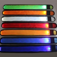 LED Safety Armband Slap Wrap for Wholesale